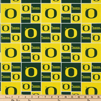 Deals ???? University Of Oregon Block Collegiate Cotton Fabric ???? 3 Deals ???? University Of Oregon Block Collegiate Cotton Fabric ???? - Image 2