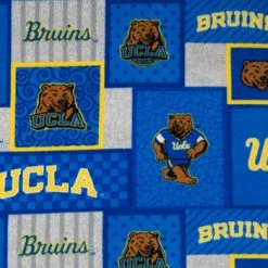Top 10 😀 UCLA Block Collegiate Fleece Fabric 🌟