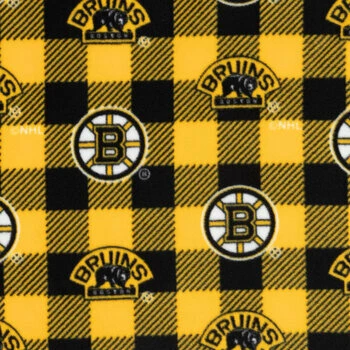 Brand new ???? NHL Boston Bruins Allover Fleece Fabric ⌛ 3 Brand new ???? NHL Boston Bruins Allover Fleece Fabric ⌛