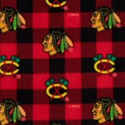 Discount ???? NHL Chicago Blackhawks Fleece Fabric ????