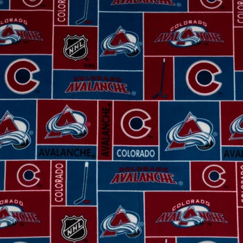 Best Sale ๐ฅฐ NHL Colorado Avalanche Allover Fleece Fabric ๐ 3 Best Sale ๐ฅฐ NHL Colorado Avalanche Allover Fleece Fabric ๐
