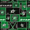 Wholesale 🎁 NHL Dallas Stars Block Fleece Fabric 🔔 -NFL Shop 350Wx350H 1675560 0218