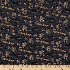 Alternative view of Budget ???? NHL Las Vegas Golden Knights Fabric ????