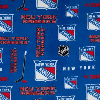 Wholesale ✨ NHL New York Rangers Fleece Fabric ???? 3 Wholesale ✨ NHL New York Rangers Fleece Fabric ????