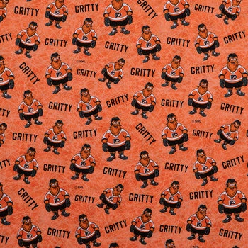 Best Sale ✨ NHL Philadelphia Flyers Gritty Cotton Fabric ???? 3 Best Sale ✨ NHL Philadelphia Flyers Gritty Cotton Fabric ????
