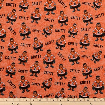 Best Sale ✨ NHL Philadelphia Flyers Gritty Cotton Fabric ???? 4 Best Sale ✨ NHL Philadelphia Flyers Gritty Cotton Fabric ???? - Image 2