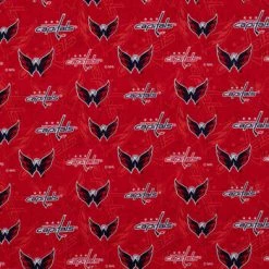 NFL Shop 29 Top 10 ๐ NHL Washington Capitals Cotton Fabric ๐