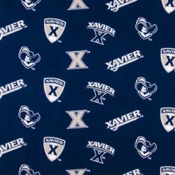 Promo 😀 Xavier Allover Collegiate Cotton Fabric 🎉