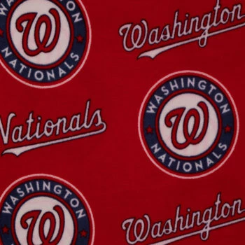 Brand new ???? MLB Washington Nationals Fleece Fabric ???? 3 Brand new ???? MLB Washington Nationals Fleece Fabric ????