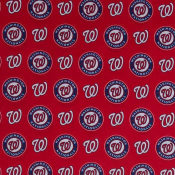 Top 10 ???? MLB Washington Nationals Cotton Fabric ✔️ 3 Top 10 ???? MLB Washington Nationals Cotton Fabric ✔️