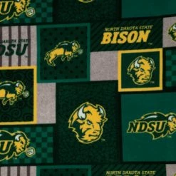 Cheapest ⌛ North Dakota State Block Fleece Fabric 😉