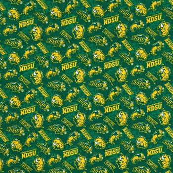 Best Pirce ???? North Dakota State Allover Collegiate Fabric ???? 3 Best Pirce ???? North Dakota State Allover Collegiate Fabric ????