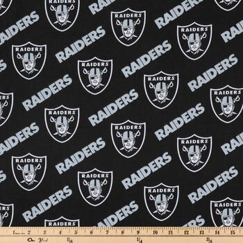 Deals 💯 NFL Las Vegas Raiders Cotton Fabric 👏 4 Deals 💯 NFL Las Vegas Raiders Cotton Fabric 👏 - Image 2