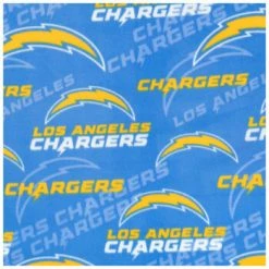 Wholesale ๐ NFL Los Angeles Chargers Fleece Fabric ๐