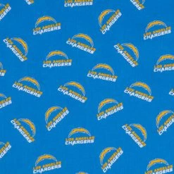 New ๐คฉ NFL Los Angeles Chargers Cotton Fabric ๐ฏ