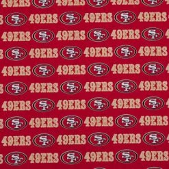 Outlet ๐ NFL San Francisco 49ers Cotton Fabric ๐คฉ