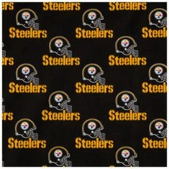 Cheap ๐ NFL Pittsburgh Steelers Cotton Fabric ๐ฏ