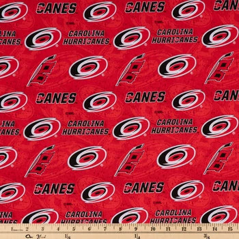 Wholesale ???? NHL Carolina Hurricanes Cotton Fabric ???? 4 Wholesale ???? NHL Carolina Hurricanes Cotton Fabric ???? - Image 2
