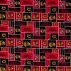 Brand new ???? NHL Chicago Blackhawks Block Cotton Fabric ⭐ -NFL Shop 350Wx350H 1675412 1220 px