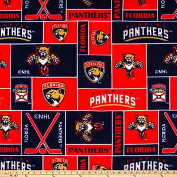 Buy ???? NHL Florida Panthers Block Fleece Fabric ???? 4 Buy ???? NHL Florida Panthers Block Fleece Fabric ???? - Image 2