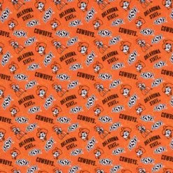 NFL Shop 5 Cheapest โจ Oklahoma State Allover Collegiate Cotton Fabric ๐คฉ