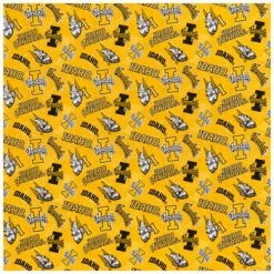 Best Sale ⭐ Idaho Allover Collegiate Cotton Fabric 😉
