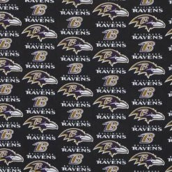 NFL Shop 9 Deals ๐ NFL Baltimore Ravens Cotton Fabric ๐