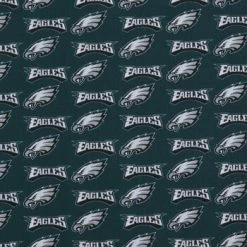 NFL Shop 13 Best Sale ๐ NFL Philadelphia Eagles Cotton Fabric โ๏ธ