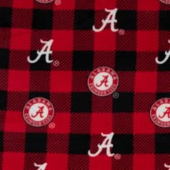 Wholesale ???? Alabama Allover Collegiate Fleece Fabric ❤️