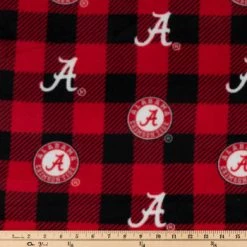 Alternative view of Wholesale ???? Alabama Allover Collegiate Fleece Fabric ❤️