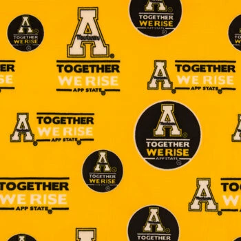 New ???? Appalachian State Block Collegiate Fleece Fabric ???? 3 New ???? Appalachian State Block Collegiate Fleece Fabric ????