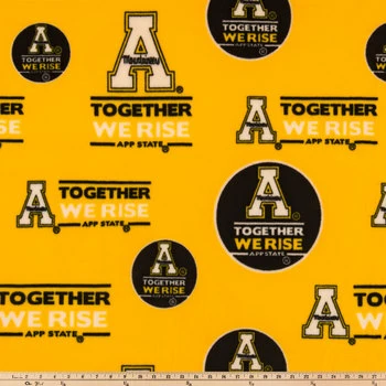 New ???? Appalachian State Block Collegiate Fleece Fabric ???? 4 New ???? Appalachian State Block Collegiate Fleece Fabric ???? - Image 2