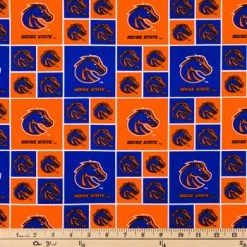 Alternative view of Deals ???? Boise State Block Collegiate Cotton Fabric ✔️