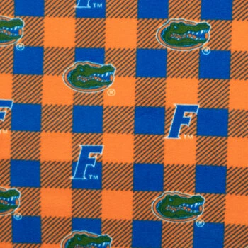 Cheap ❤️ Florida Allover Collegiate Fleece Fabric ???? 3 Cheap ❤️ Florida Allover Collegiate Fleece Fabric ????