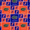 Budget 👍 Florida Block Collegiate Cotton Fabric 💯 -NFL Shop 350Wx350H 952085 1018