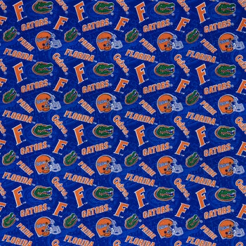 Hot Sale ???? Florida Allover Collegiate Cotton Fabric ???? 3 Hot Sale ???? Florida Allover Collegiate Cotton Fabric ????