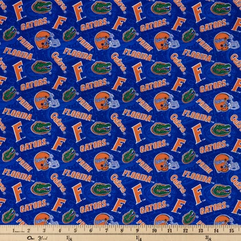 Hot Sale ???? Florida Allover Collegiate Cotton Fabric ???? 4 Hot Sale ???? Florida Allover Collegiate Cotton Fabric ???? - Image 2