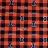 Hot Sale 🔔 Illinois Collegiate Fleece Fabric ❤️ -NFL Shop 350Wx350H 952325 0422