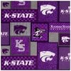 Buy ✔️ Kansas State Collegiate Fleece Fabric ⭐ -NFL Shop 350Wx350H 952473 1022