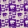 Coupon 🛒 Kansas State Block Collegiate Cotton Fabric 🛒 -NFL Shop 350Wx350H 952507 1018