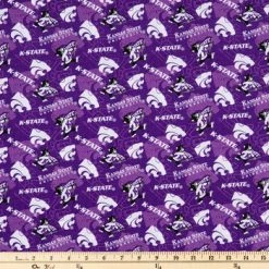 Budget ✔️ Kansas State Allover Collegiate Cotton Fabric 😀 -NFL Shop 350Wx350H 952523 a 1120