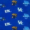 Buy 🤩 Kentucky Allover Collegiate Fleece Fabric 👏