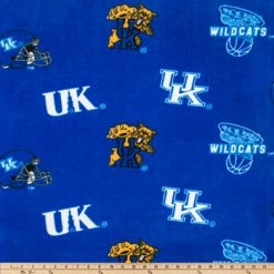 Buy 🤩 Kentucky Allover Collegiate Fleece Fabric 👏 -NFL Shop 350Wx350H 952549 a 0119