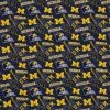Best Pirce 😀 Michigan Allover Collegiate Cotton Fabric 🛒 -NFL Shop 350Wx350H 953026 1221 px