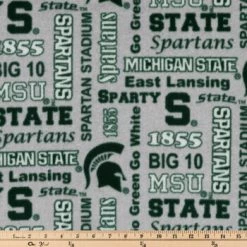 Deals ???? Michigan State Allover Collegiate Fleece Fabric ???? -NFL Shop 350Wx350H 953042 a 1021 px