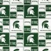 Top 10 🔔 Michigan State Block Collegiate Cotton Fabric ⌛ -NFL Shop 350Wx350H 953059 1018