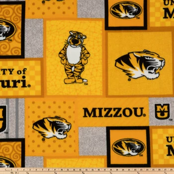 Best Sale ???? Missouri Block Collegiate Fleece Fabric ???? 4 Best Sale ???? Missouri Block Collegiate Fleece Fabric ???? - Image 2