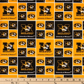 Budget ???? Missouri Block Collegiate Cotton Fabric ✔️ 4 Budget ???? Missouri Block Collegiate Cotton Fabric ✔️ - Image 2
