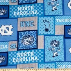 Discount 🧨 North Carolina Block Collegiate Fleece Fabric 🔔 -NFL Shop 350Wx350H 953307 a 1120 px