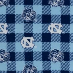 Coupon ???? North Carolina Allover Collegiate Fleece Fabric ????